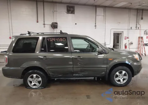 2006 Honda Pilot Ex from USA, damaged, VIN 2HKYF18726H500357